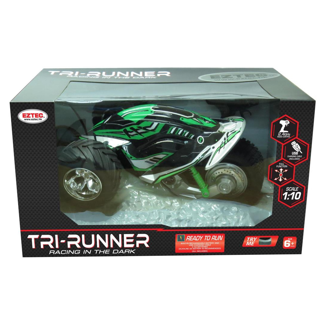 Micro Rc Car Rc Pocket Racers Charging RC 1:10 Tri-Runner USB