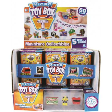 Micro Toybox Series 1- 5pc blind box