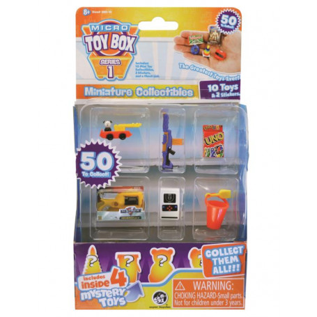 Micro Toybox Series 1- 10 pc window box