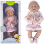 Pure Baby 40cm Doll with Pink Clothes