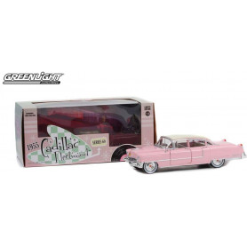 1:24 Pink 1955 Cadillac Fleetwood Series 60