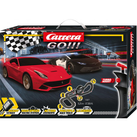Carrera GO Speed 'n' Chase - Police - 5.3 metre Track