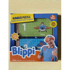 Blippi 40pc Number Puzzle