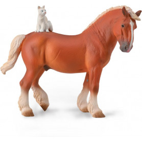 DRAFT HORSE WITH CAT (XL)