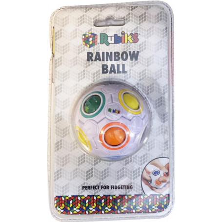 Rubiks Rainbow Ball (White)