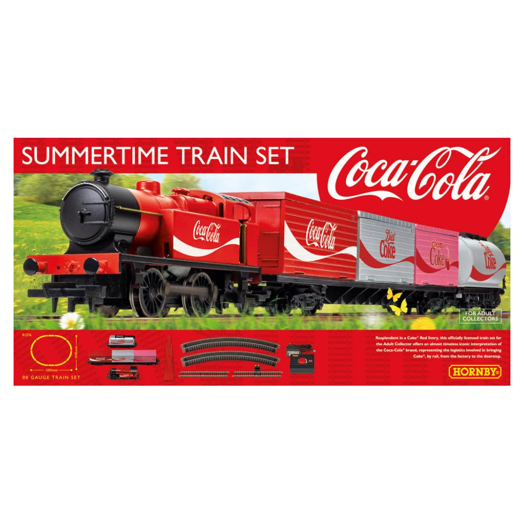 Hornby coca store cola train