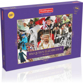 HM Queen Elizabeth II -Montage 1000 Piece Puzzle