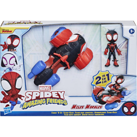 SPIDY AND FRIENDS 2 IN 1 TECHNO RACER