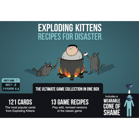 Exploding Kittens Recipes For Disaster - Shop Now!