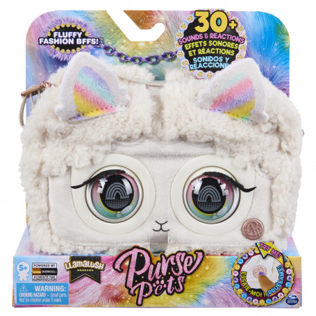 Purse Pets Fluffy Llama