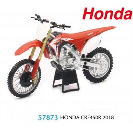 New Ray - 1:12 Honda CRF 450R 2018 Dirt Motorbike