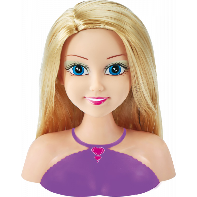 Sparkle Girlz Princess Styling Head Toy - Doll Head With Brush & Accessories For Hairdressing Practice - View #7