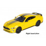 1:24 Yellow 2018 Ford Mustang GT Right Hand Drive