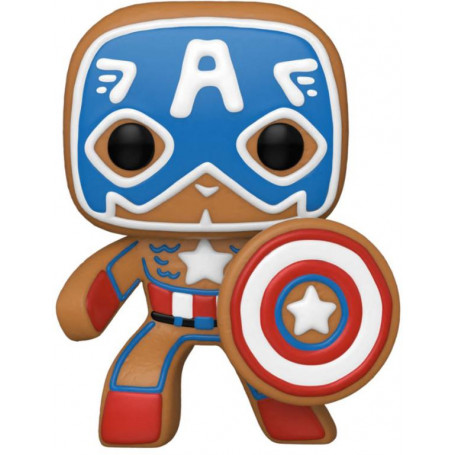 Captain America Gingerbread Man Pop!