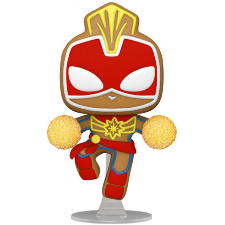 Captain Marvel Gingerbread Man Pop!