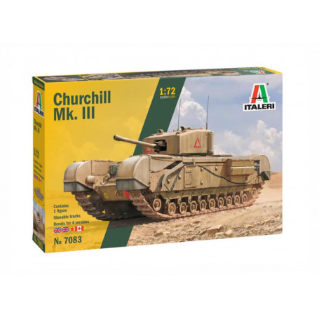 ITALERI Churchill Mk. II, 1:35, Glueable Tracks