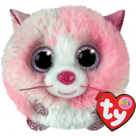 Puffies Tia Pink Cat