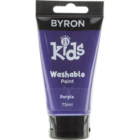 Jasart Byron Kids Wash Paint 75ml Purple