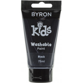 Jasart Byron Kids Wash Paint 75ml Blk