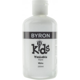 Jasart Byron Kids Wash Paint 250ml White