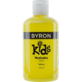 Jasart Byron Kids Wash Paint 250ml Yellow