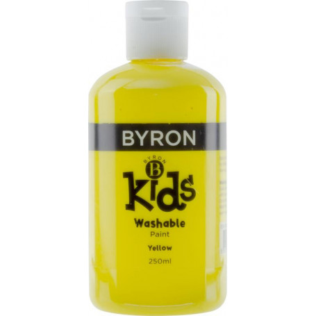 Jasart Byron Kids Wash Paint 250ml Yellow