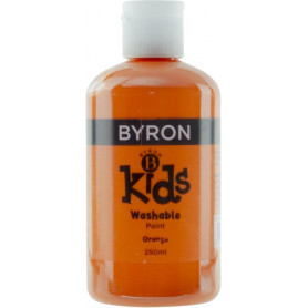Jasart Byron Kids Wash Paint 250ml Orange