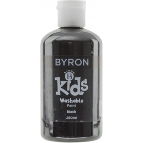 Jasart Byron Kids Wash Paint 250ml Black