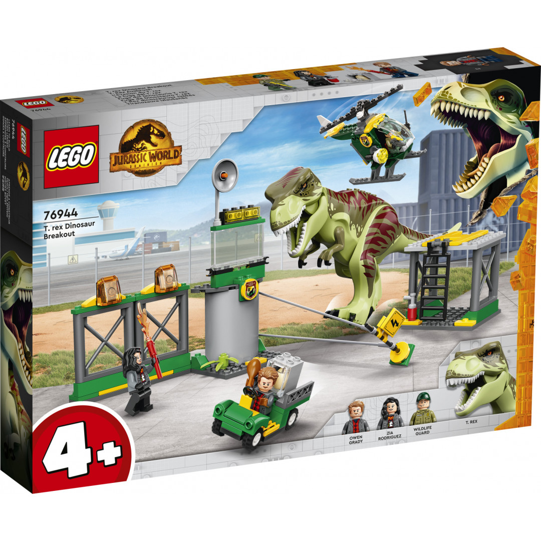  TOMY Games, Jurassic World Pop Up T-Rex, Dinosaur Game for  Kids, Family Game for Ages 4+ : Toys & Games