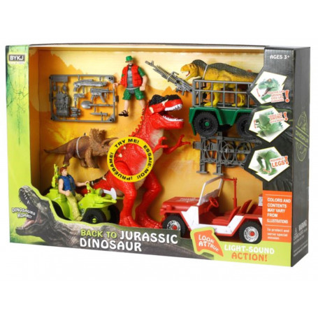 Jurassic Dinosaur Land Vehicle Play Pack