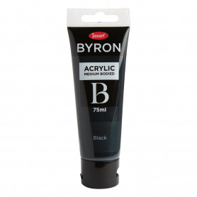 Jasart Byron Acrylic Paint 75ml Black