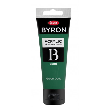 Jasart Byron Acrylic Paint 75ml Green Deep