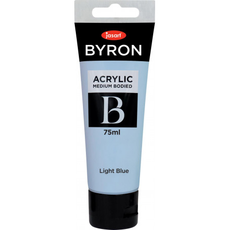 Jasart Byron Acrylic Paint 75ml Light Blue