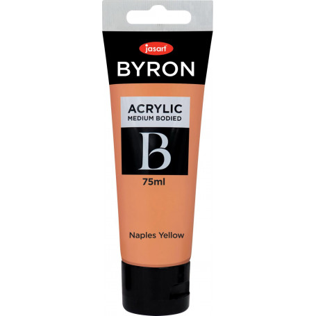 Jasart Byron Acrylic Paint 75ml Peach