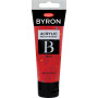 Jasart Byron Acrylic Paint 75ml Glitter Red