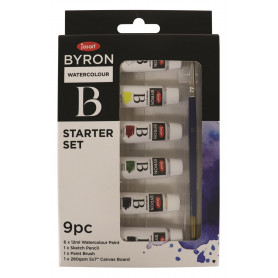 Jasart Byron Water Colour Starter Set 9