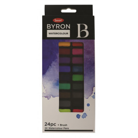 Jasart Byron Watercolour Tin Set 24