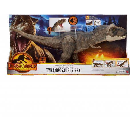 Jurassic World Thrash 'n Devour Tyrannosaurus Rex Figure