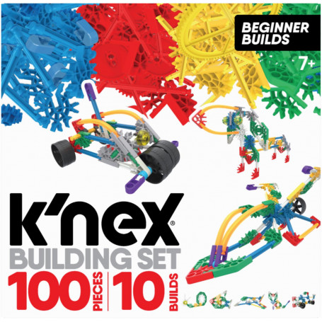 Knex - Beginner Builds 125 Pieces 10 Builds
