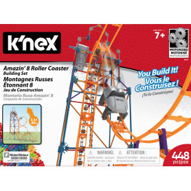 Knex - Amazin' 8 Roller Coaster 448 Pieces