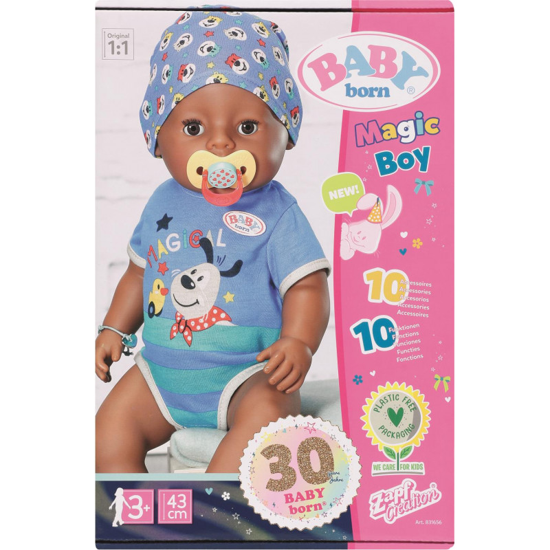 Baby Born Magic Boy Doc 43cm Mr Toys Toyworld