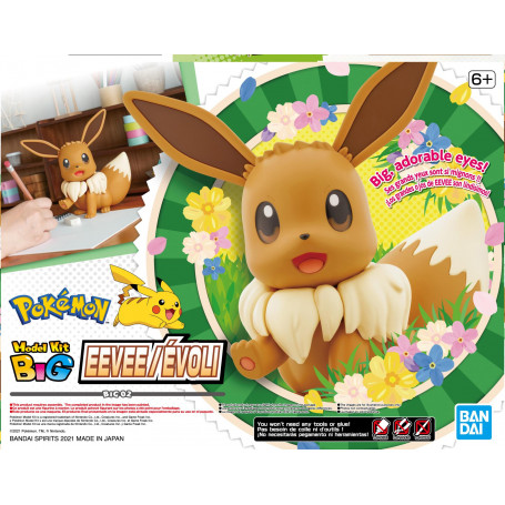 Hobby Kit Pokemon Model Kit Big 02 Eevee