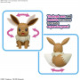 Hobby Kit Pokemon Model Kit Big 02 Eevee