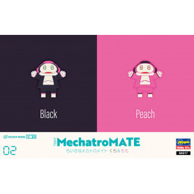 Tiny Mechatromate No 02 "Black & Peach"