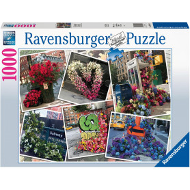 Ravensburger - Nyc Flower Flash Puzzle 1000Pc