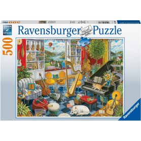 Ravensburger - The Music Room Puzzle 500Pc