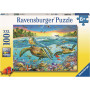 Ravensburger - Swim With Sea Turtles Puzzle 100Pc