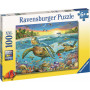 Ravensburger - Swim With Sea Turtles Puzzle 100Pc