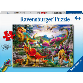 Ravensburger - T-Rex Terror Puzzle 35Pc