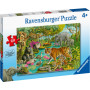 Ravensburger - Animals Of India Puzzle 60Pc